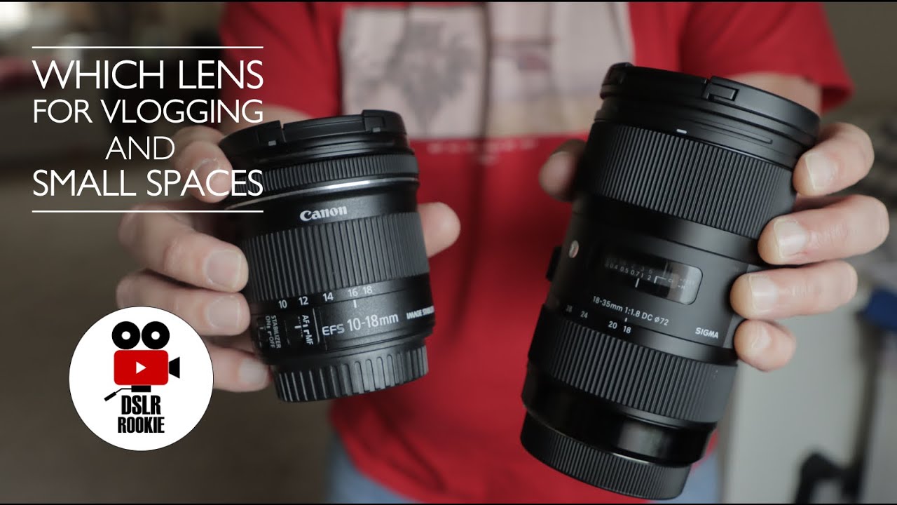 Vlogging and small spaces? Lens options for crop sensor cameras