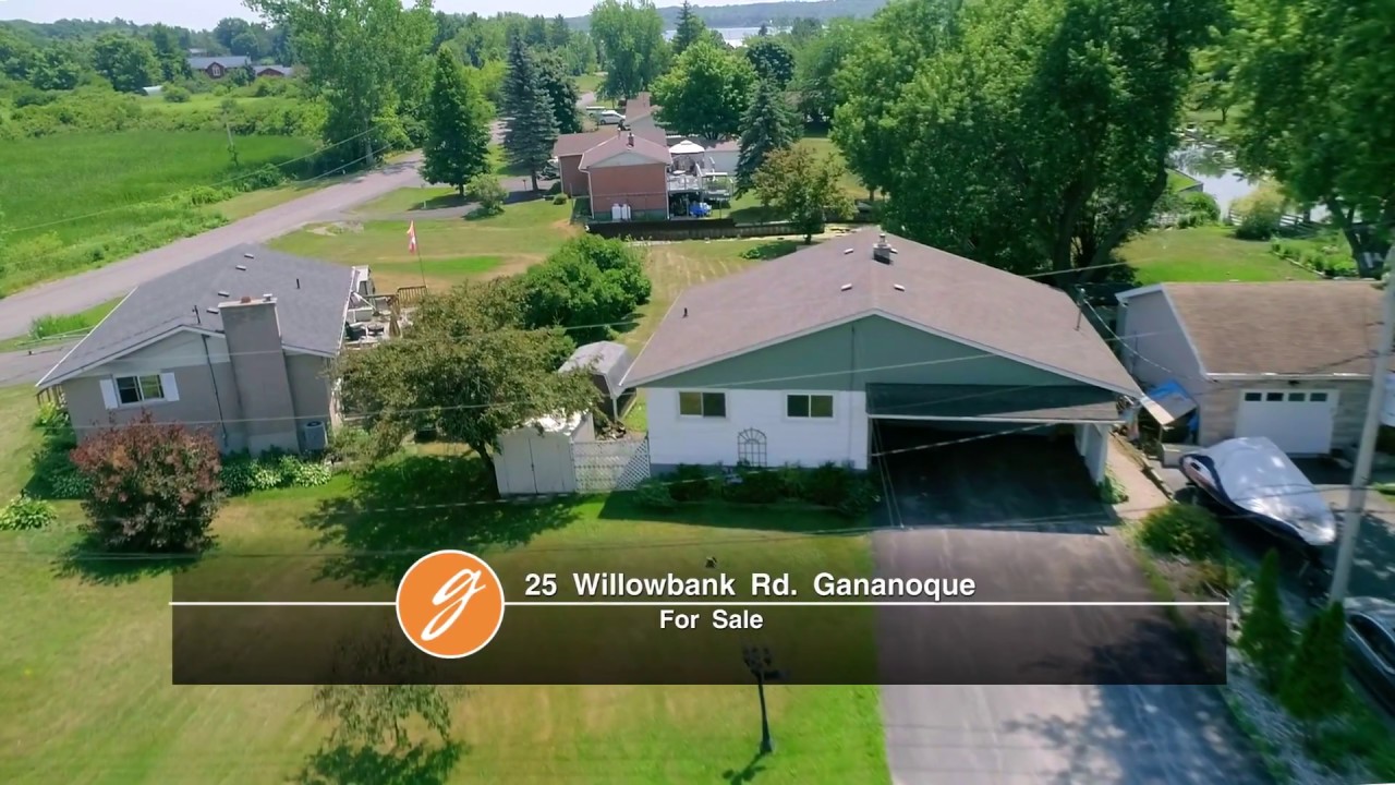 Gordon's Estate Services presents 25 Willowbank Rd Gananoque For Sale
