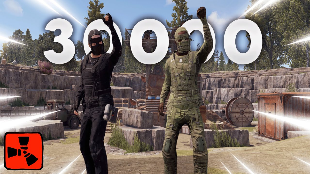30000 SAATLİ TRİO! (2 RAİD SAVUNMASI) | Rust Türkçe