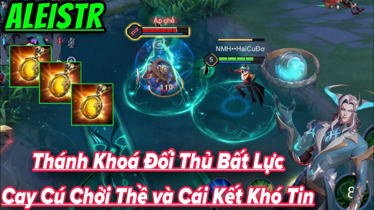 Aleister Liên Quân || Khoá Cho Địch Bất Lực Cay Cú Chởi Thề và Cái Kết Không Thể Tin Nổi