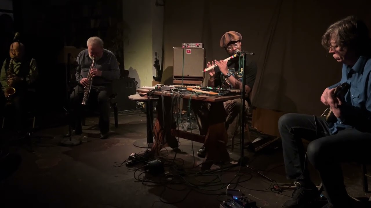 Thurston Moore Evan Parker Shabaka Hutchings Akira Sakata Cafe Oto London 9th March 2026 Part 2