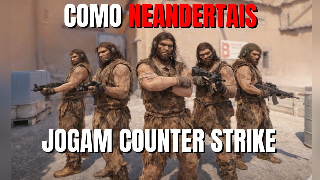 COMO NEANDERTAIS JOGAM CS