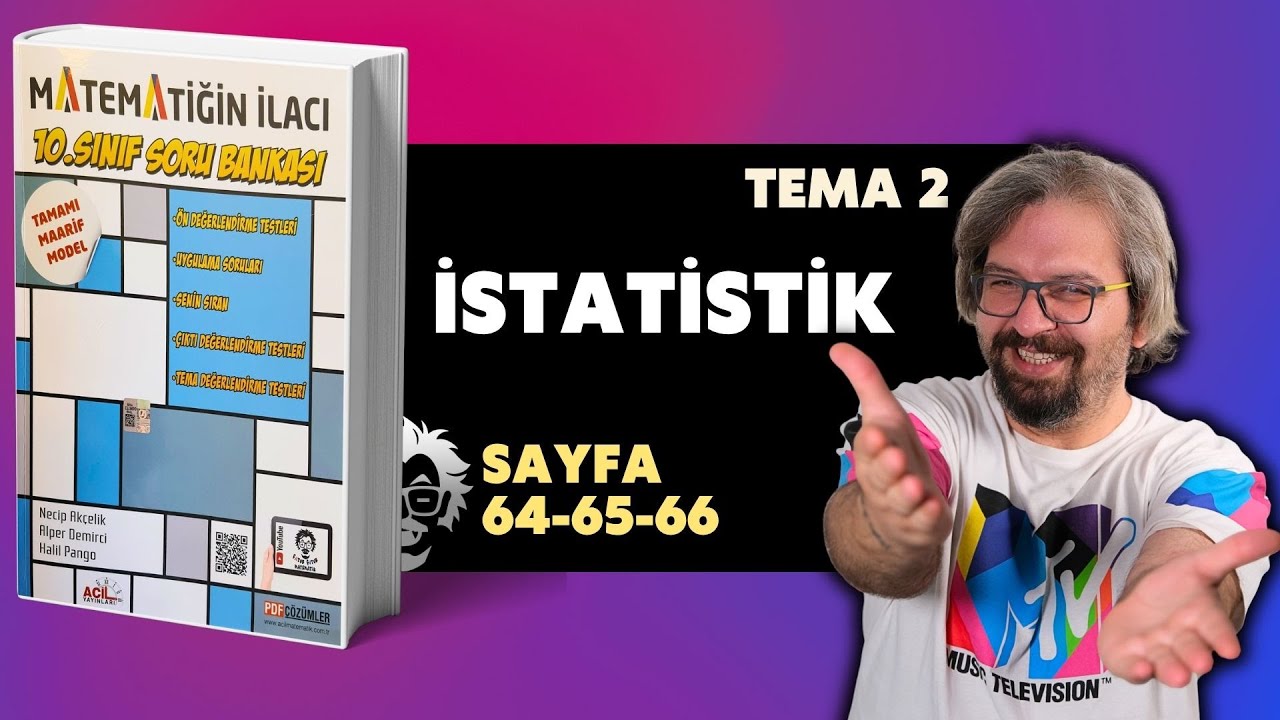 10. Sınıf Matematiğin İlacı | 64-65-66 Sayfa | İstatistik | Maarif Model