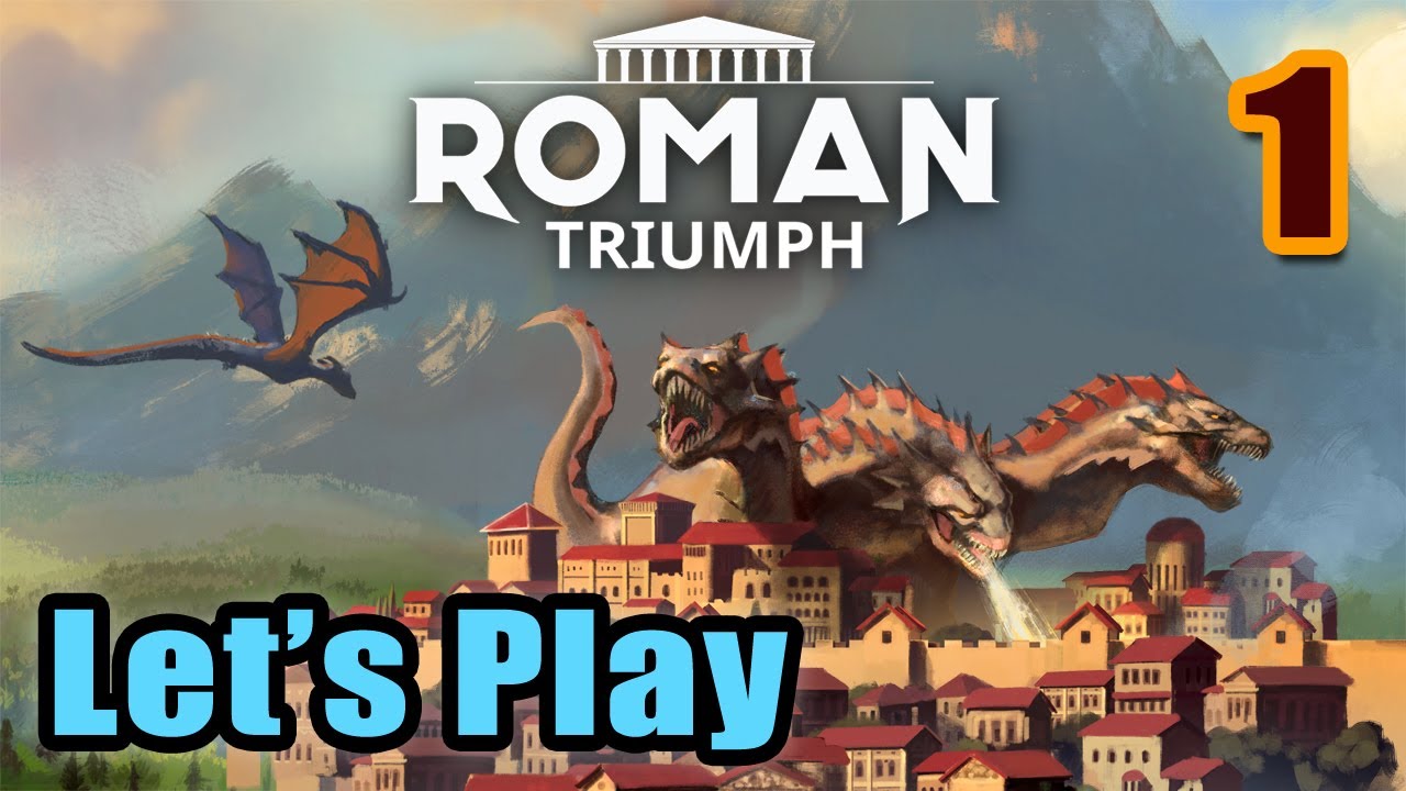 Roman Triumph - Dragons and Hydras Oh My! - Survival City Builder - Full Gameplay (Early Access)