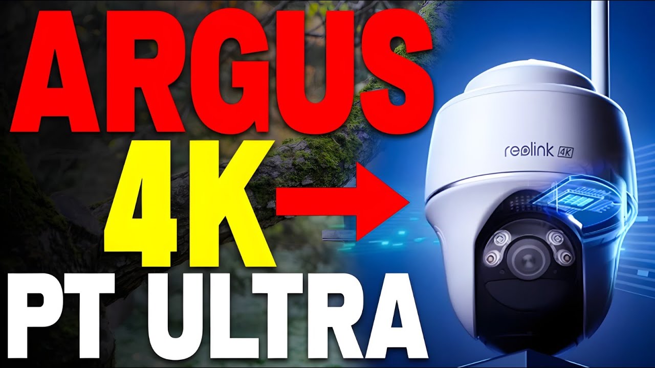 Smarte 4K Überwachungskamera Reolink Argus PT Ultra mit Nachtsicht und Bewegungserkennung