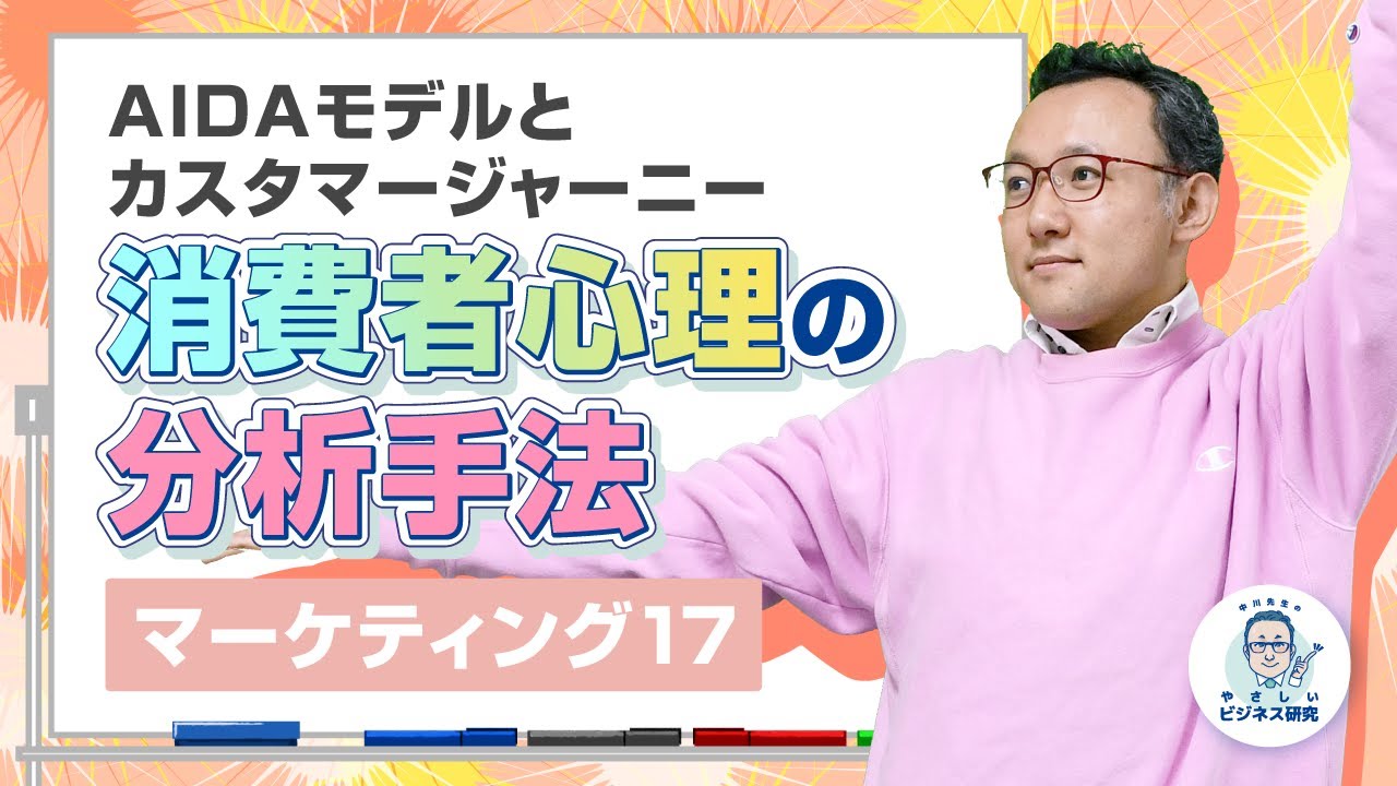 AIDAモデルとカスタマージャーニー：消費者心理の分析手法【マーケティング17】