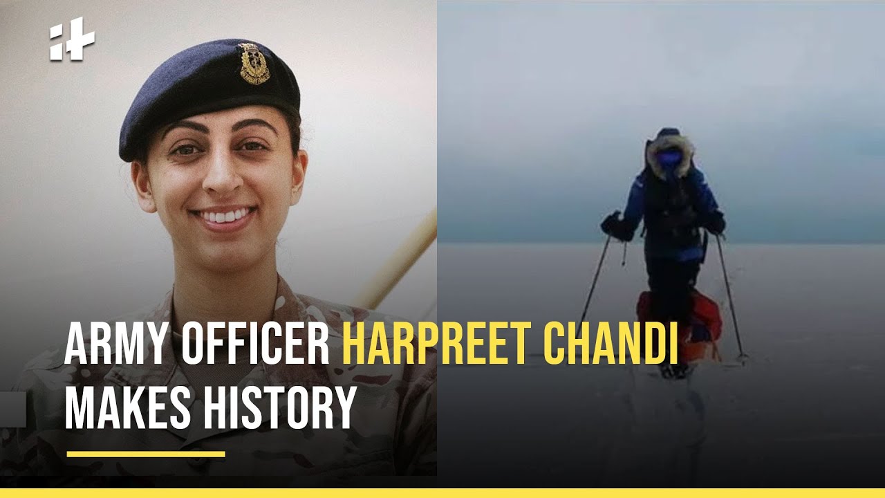 Meet Captain Harpreet Chandi, Who Becomes First Indian-Origin To Trek Solo To South Pole