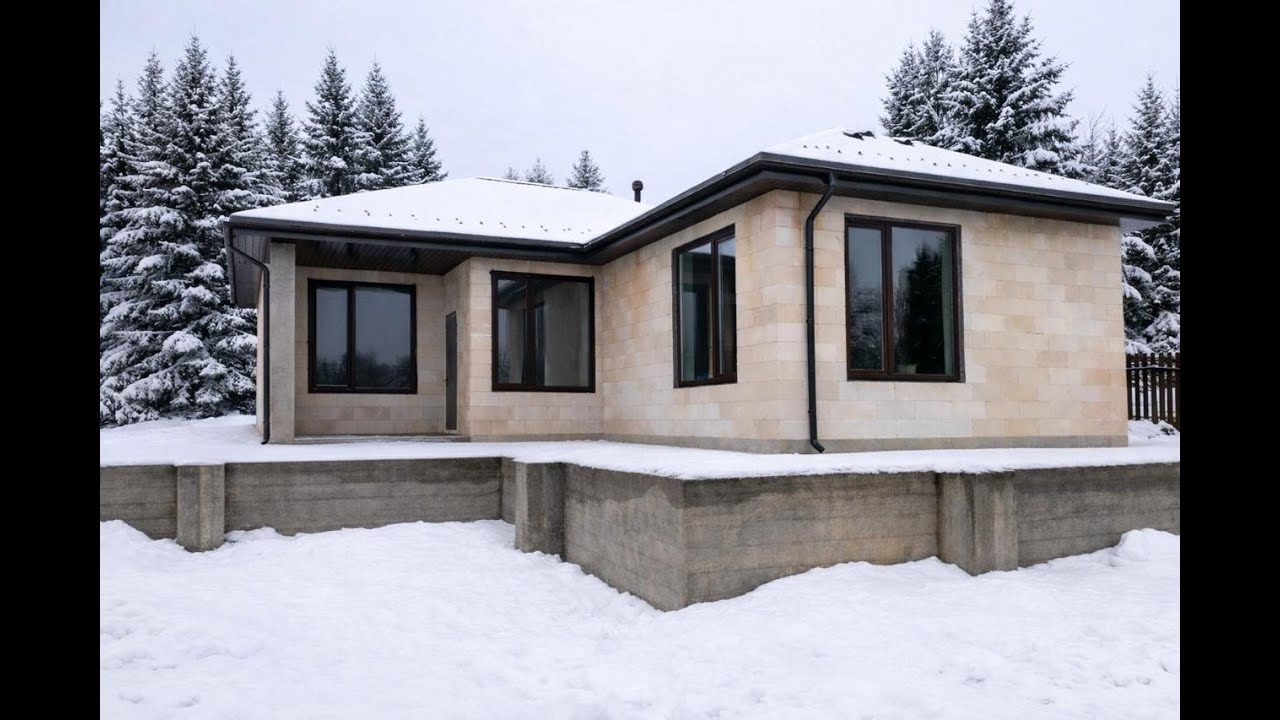 Энергоэффективный дом из премиум газобетона IstKult