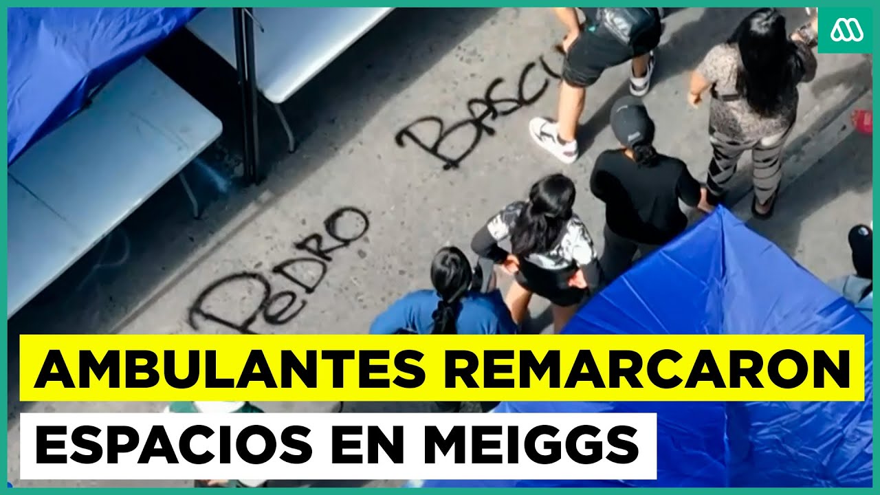 Tenso desalojo de toldos azules en Barrio Meiggs: reportaron 14 detenidos