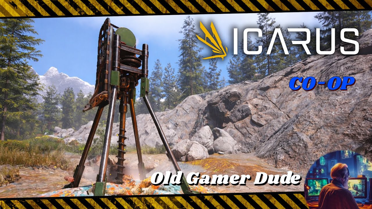 ICARUS: Hunting Deep Veins 💎 Automated Mining Begins!