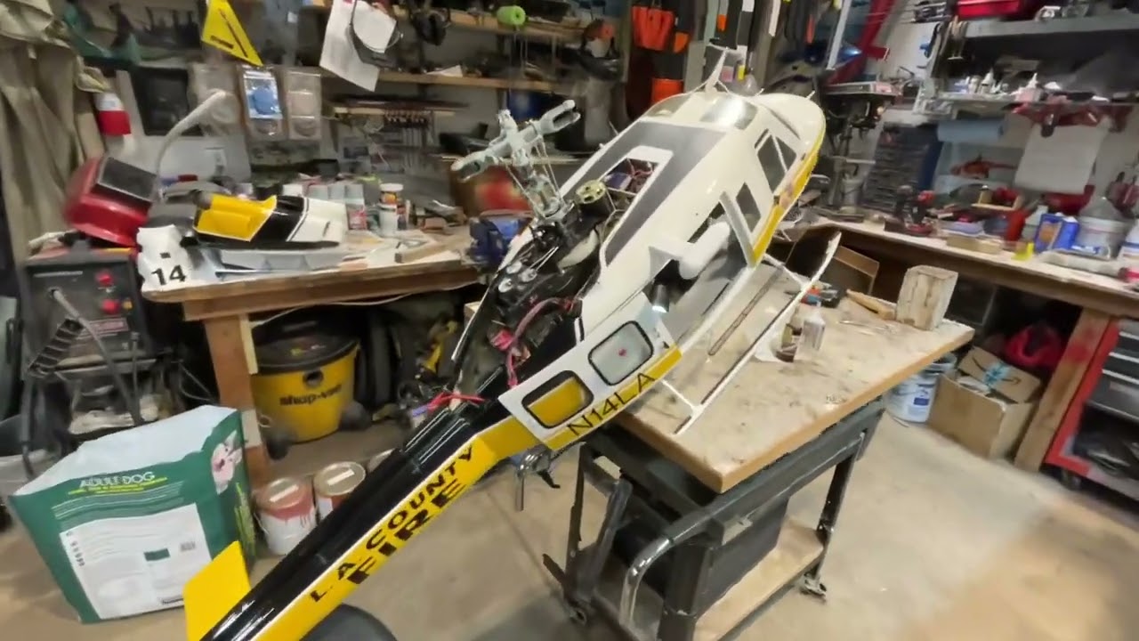 Bell 412 from Roban repairs and fixes