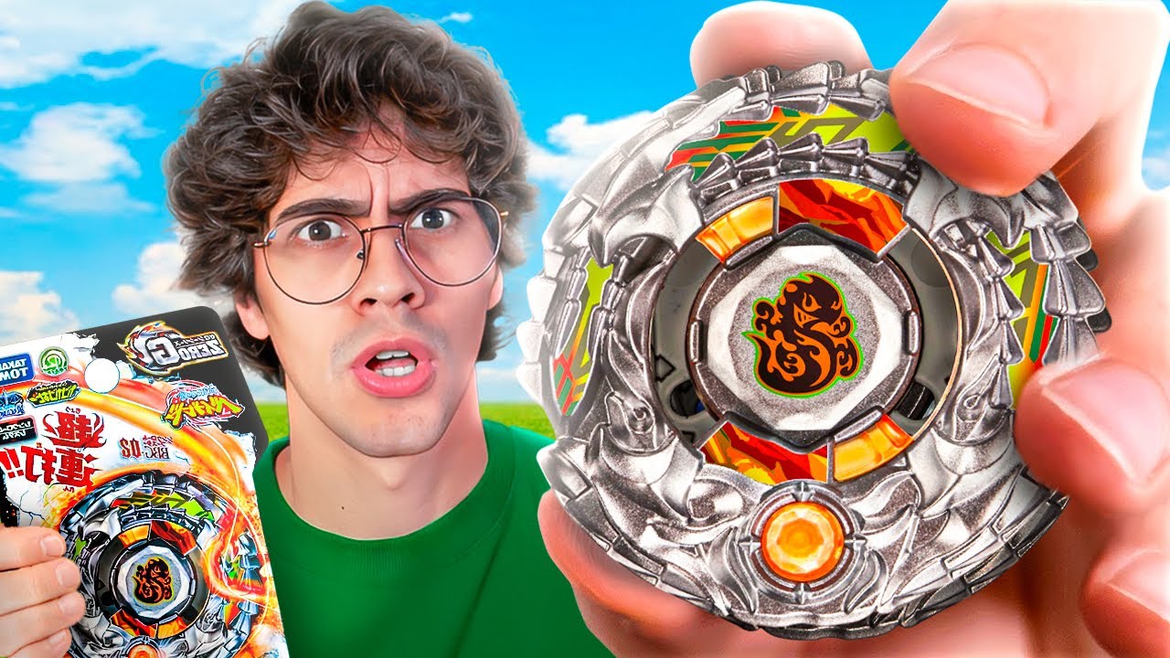 ABRINDO o BEYBLADE SHINOBI SALAMANDRA - UNBOXING E ANÁLISE COMPLETA