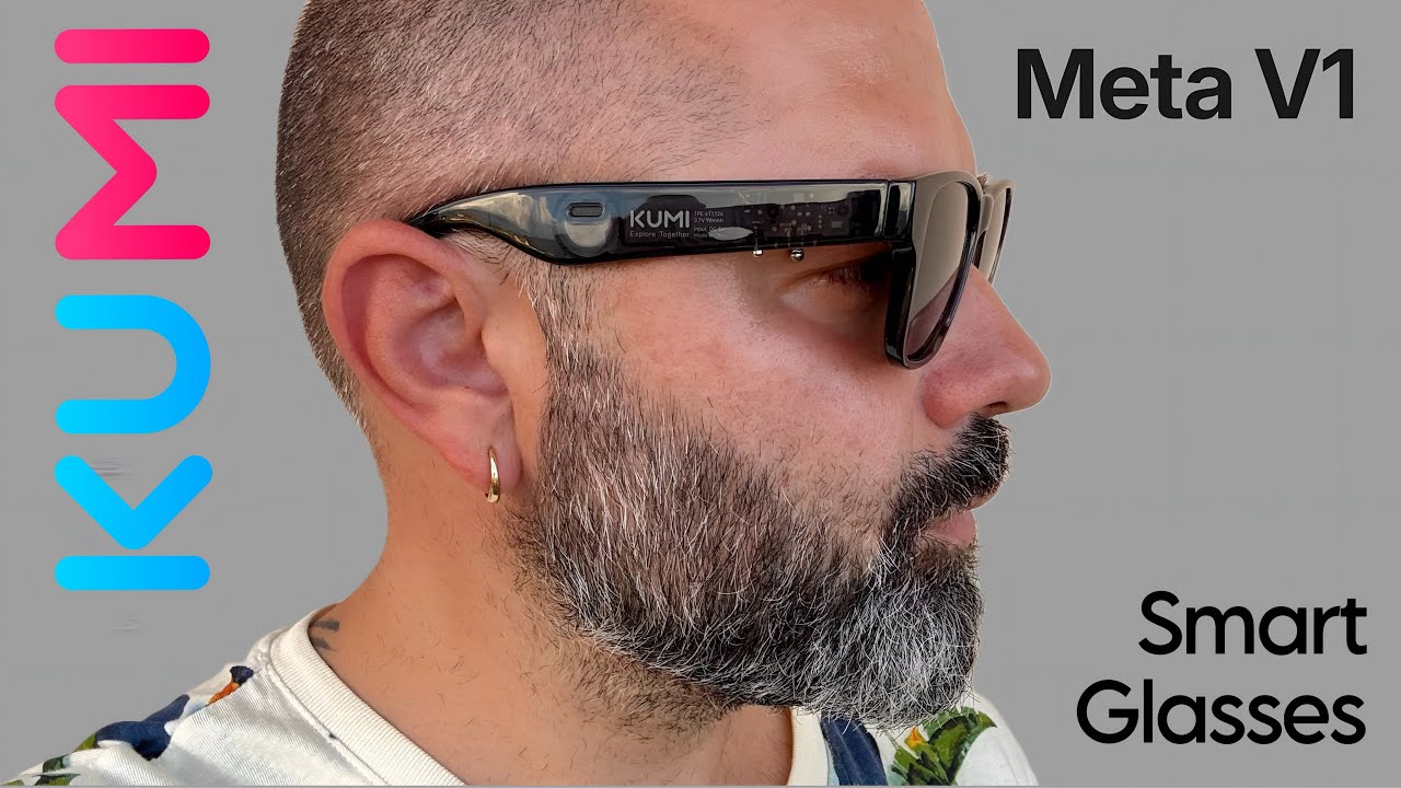 KUMI Meta V1 Smart Glasses &ndash; Best Low-Cost Bluetooth Smart Eyewear 