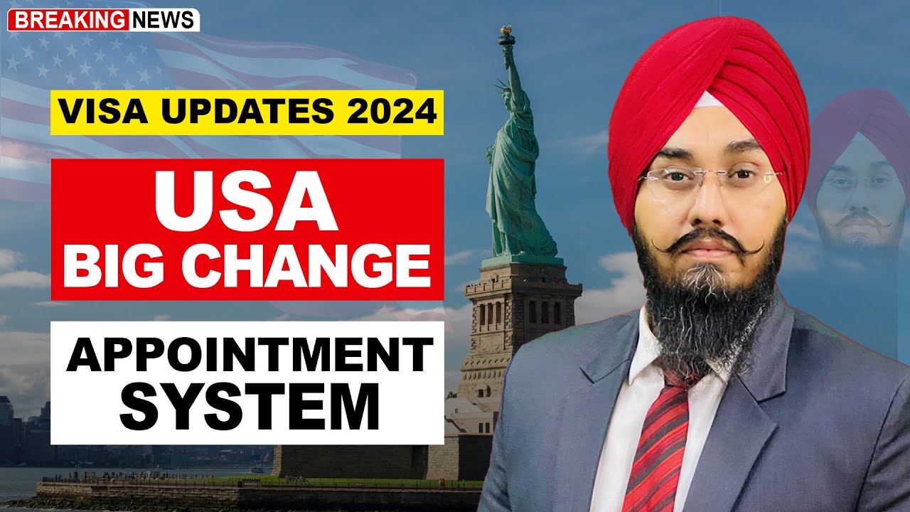 USA 🇺🇸 BIG CHANGE APPOINTMENT SYSTEM | STUDY VISA UPDATES 2024 | USA CANADA UK