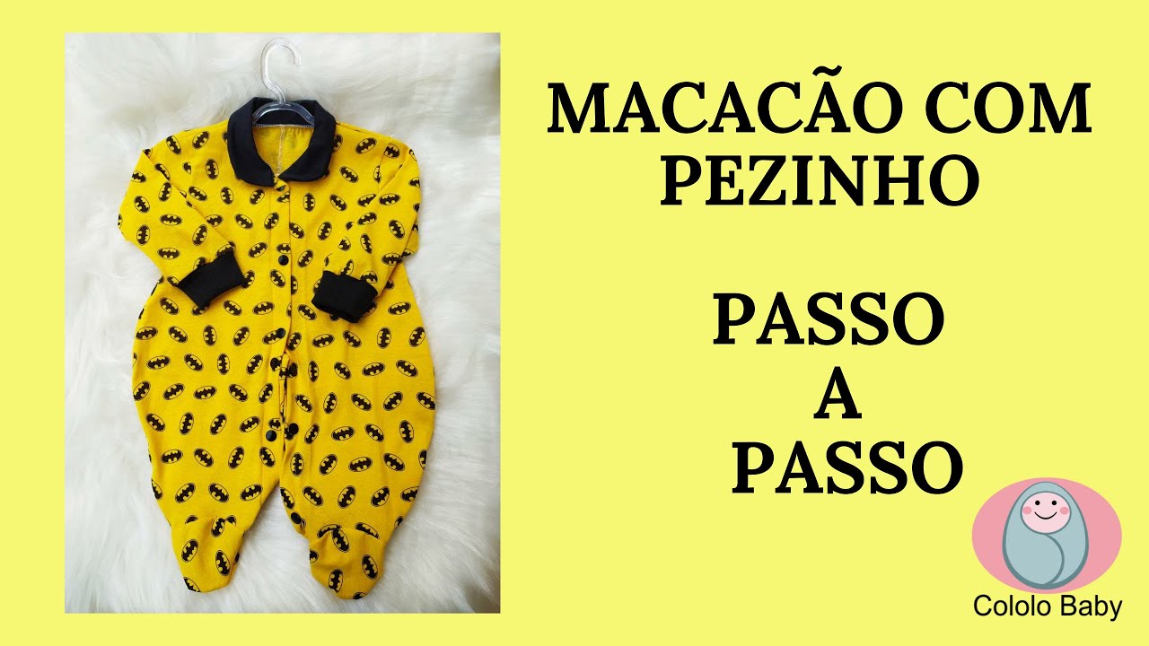 Macacão com pezinho