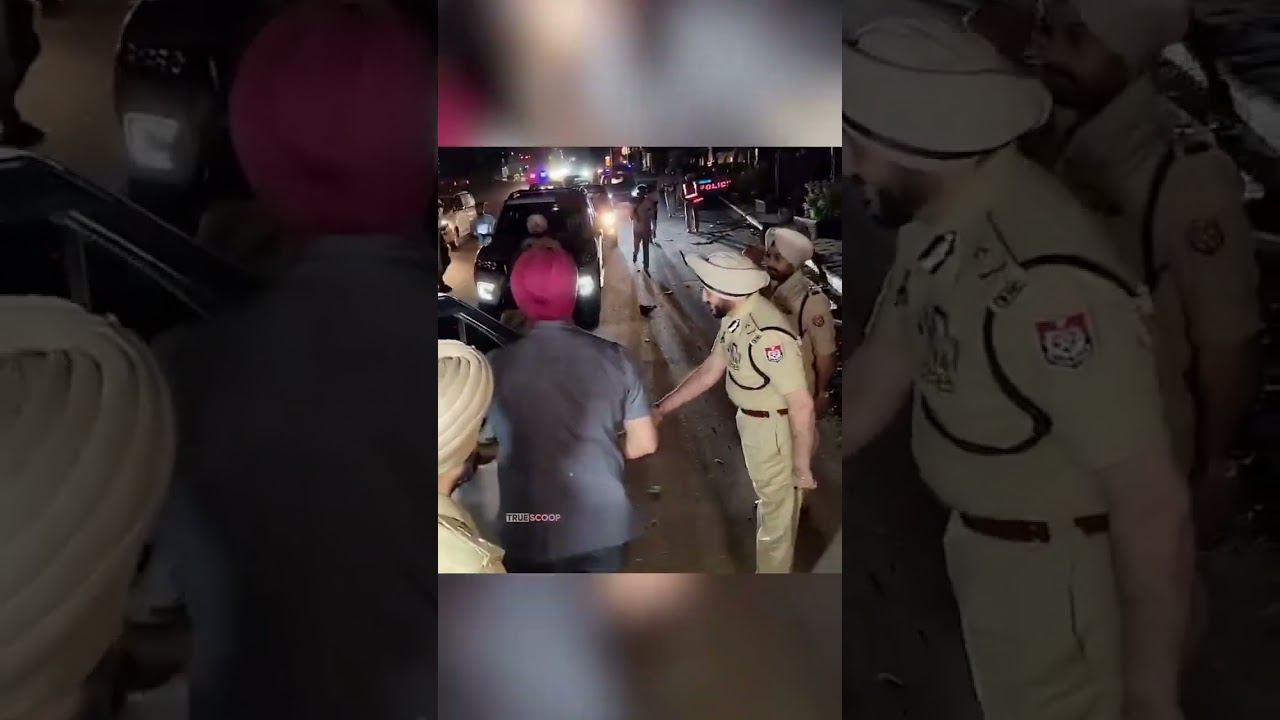 DGP Punjab Gaurav Yadav visits Amritsar streets at midnight under 'Operation Satark'