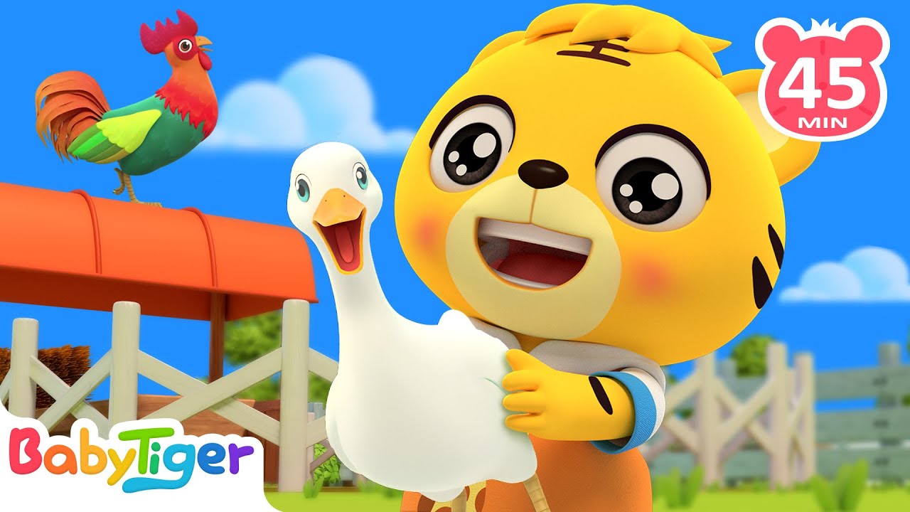 On the Farm🧑‍🌾🥕 + 🎶More Animal Songs & Nursery Rhymes | Kids Songs | Kids Cartoon | BabyTiger