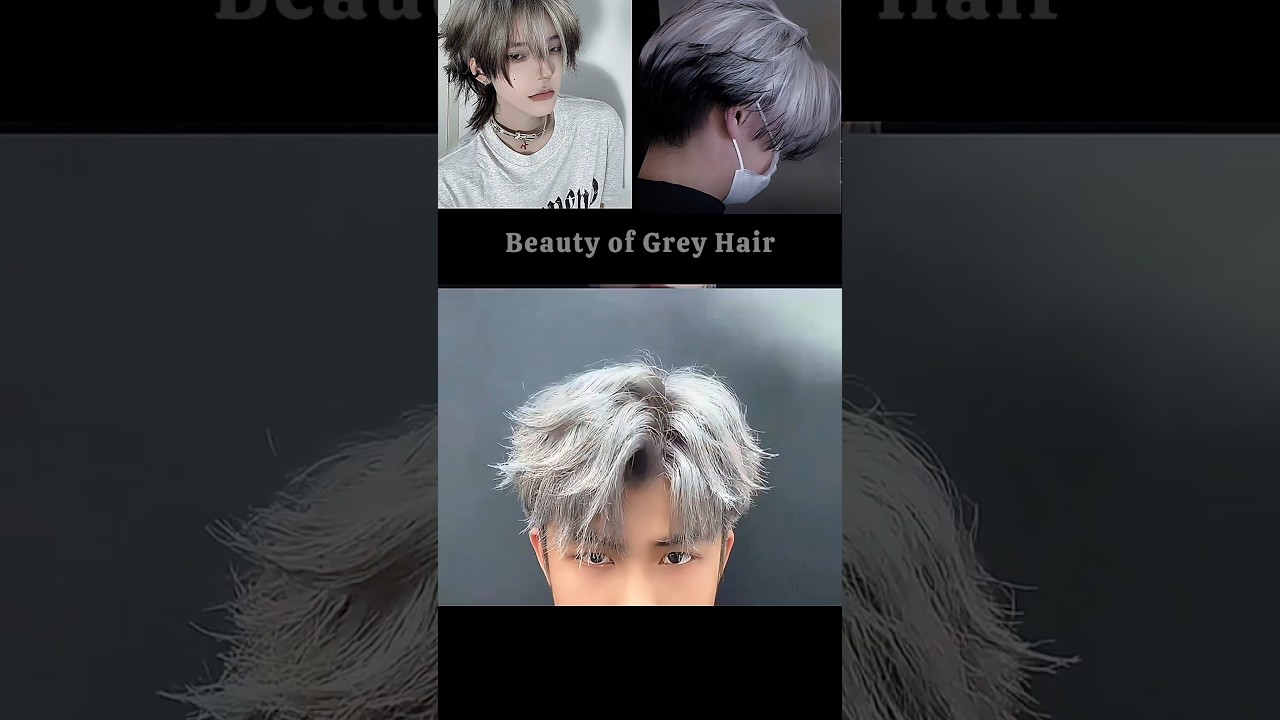 Beauty of Grey Hair ✨ Hairstyle Tutorial 👀 