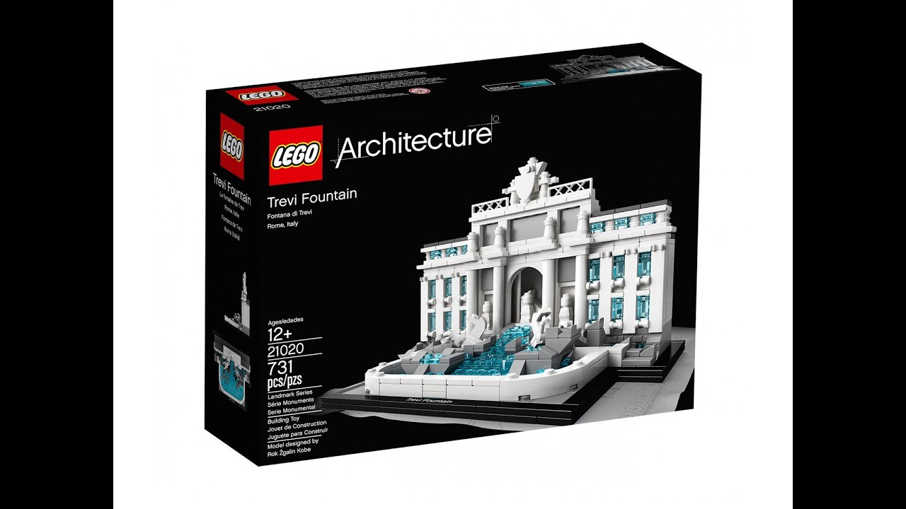 21020 LEGO Architecture - Fontanna di Trevi - Stud.io