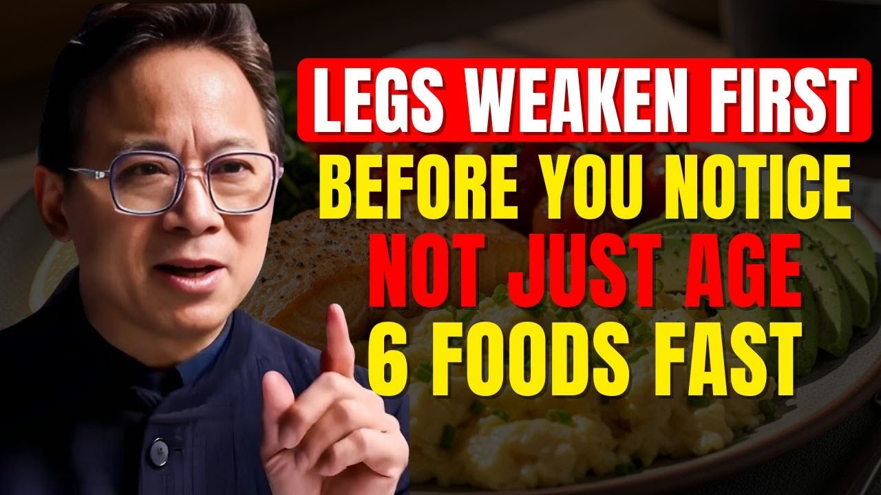 Legs Weaken First! Eat These 6 Foods to Strengthen Them FAST | Senior Health