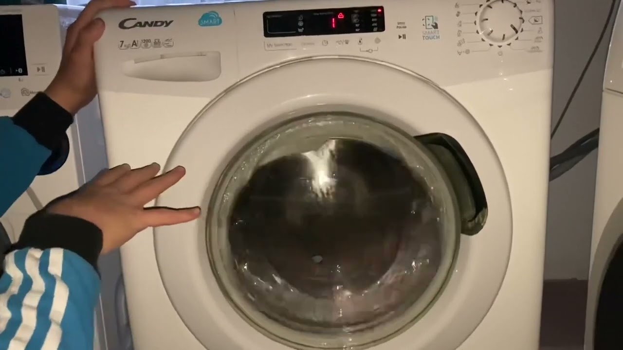 Candy SmartTouch Washing Machine EXTREME Unbalanced Final Spin (Attacks Everything) - ReuploadJan #6