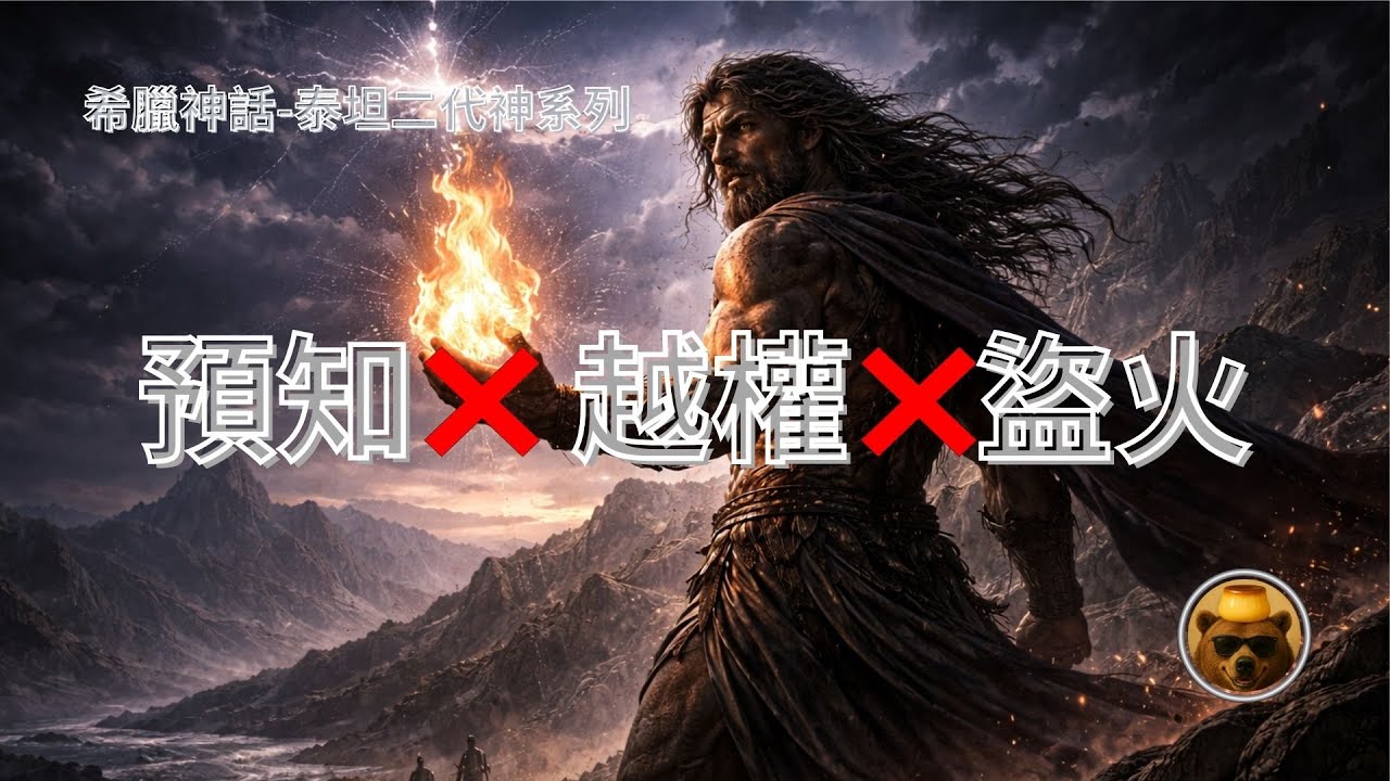 ｛051｝《普羅米修斯：宙斯將計就計的犧牲者｜盜火只是開始》