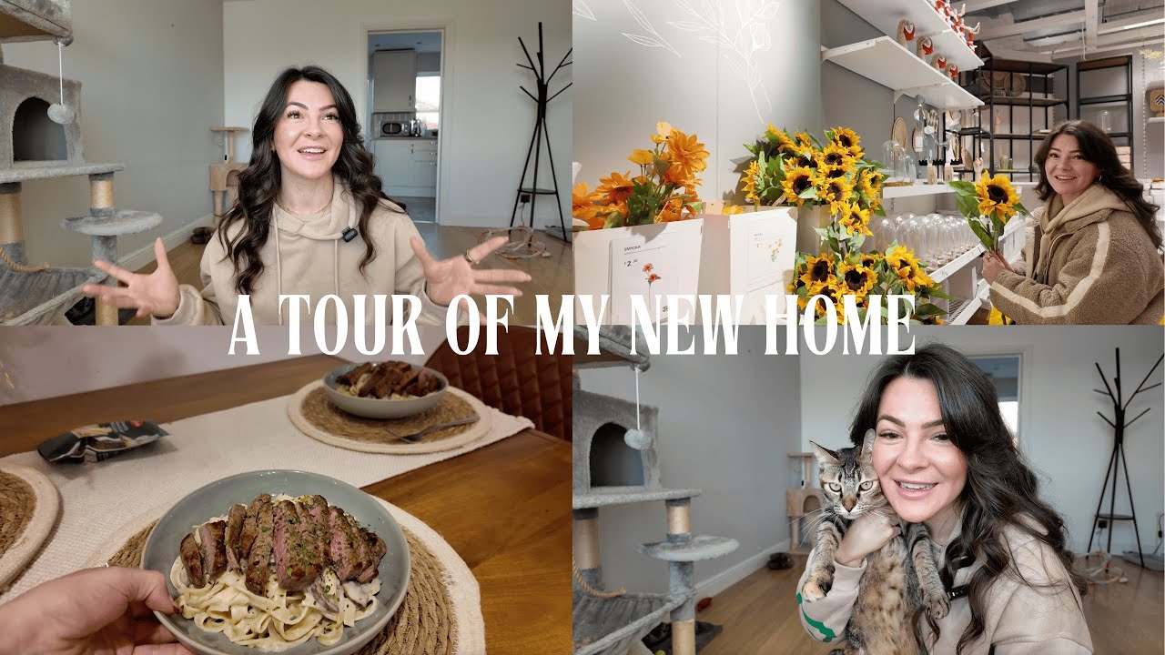 A TOUR OF MY NEW HOME!