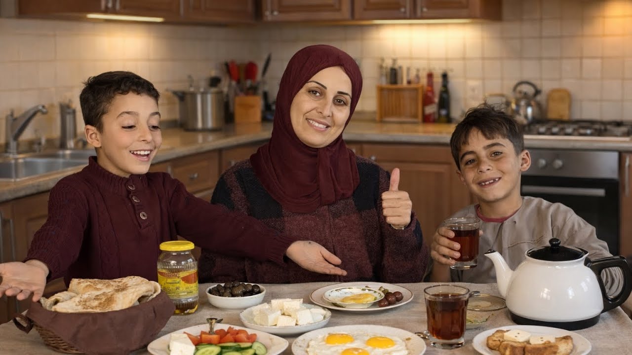 أول سحور برمضان… وردّة فعل أمير صدمه😱😅