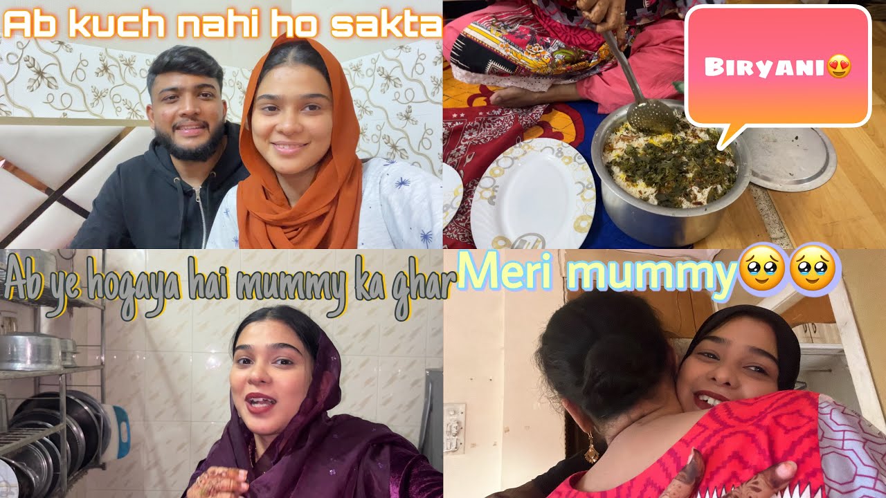 Sana ke mummy ke ghar pehli dawat😍|Sana ke ghar se hogya Mummy ka ghar🥹🥹|Irfan Sana Vlog❤️