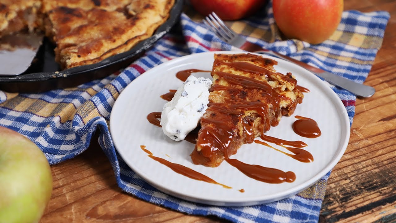 Amerikai almás pite sós karamellöntettel Németh Ádámtól | Mindmegette.hu