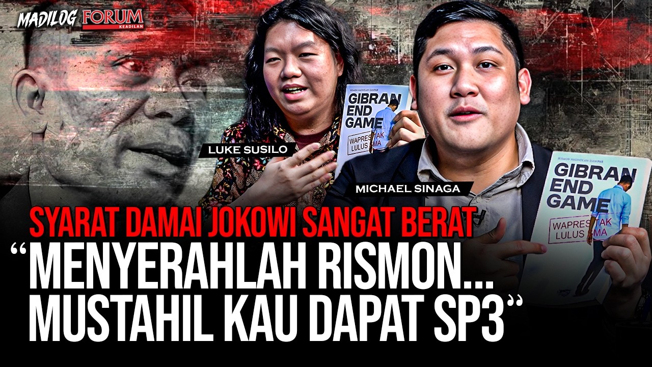 TIM BUKU 'GIBRAN END GAME' UNGKAP KETAKUTAN TERBESAR JOKOWI