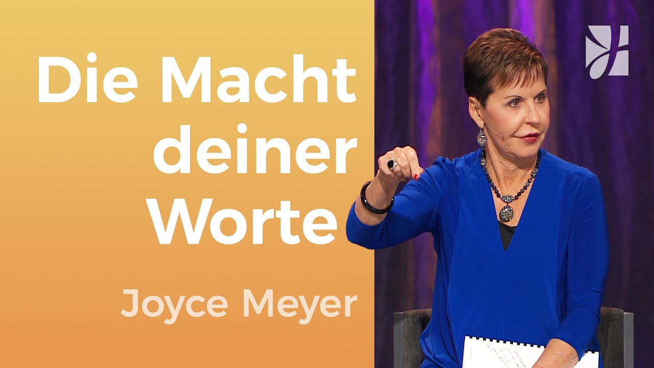Innehalten🛑 WIE DEINE WORTE SEGEN SCHENKEN STATT KRÄNKEN❤️ – Joyce Meyer – Seelischen Schmerz heilen