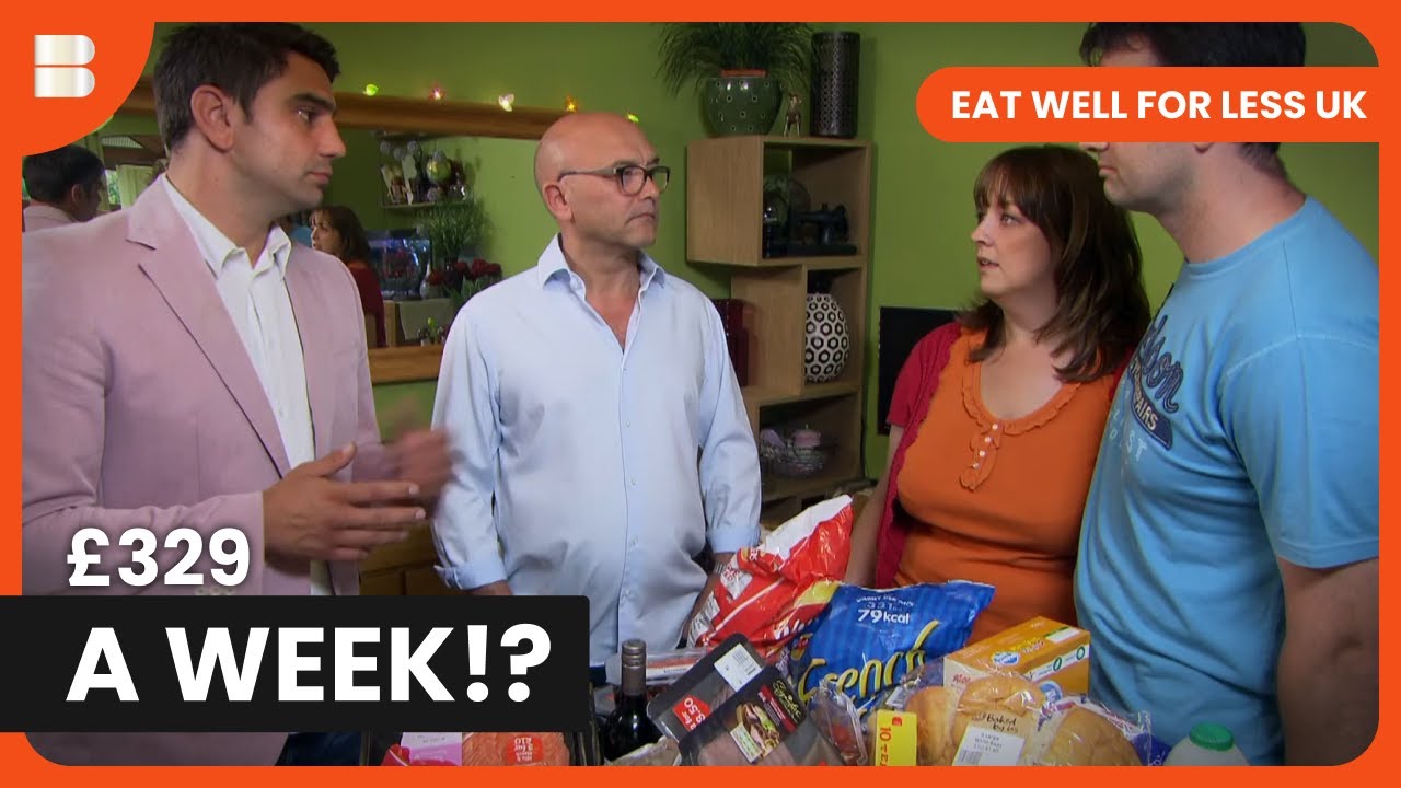 £17,000 Food Bill Shocks This UK Family | Eat Well For Less UK