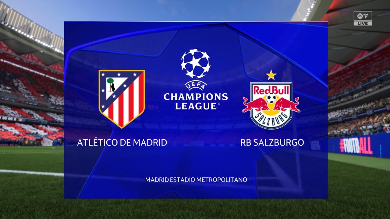 EA FC 26 / Fase de liga de la UEFA Champions League Atlético de Madrid - RB Salzburgo