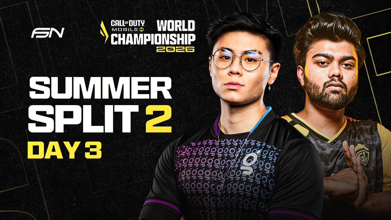 CODM World Championship 2026 | India Summer Split - II | Day - 3