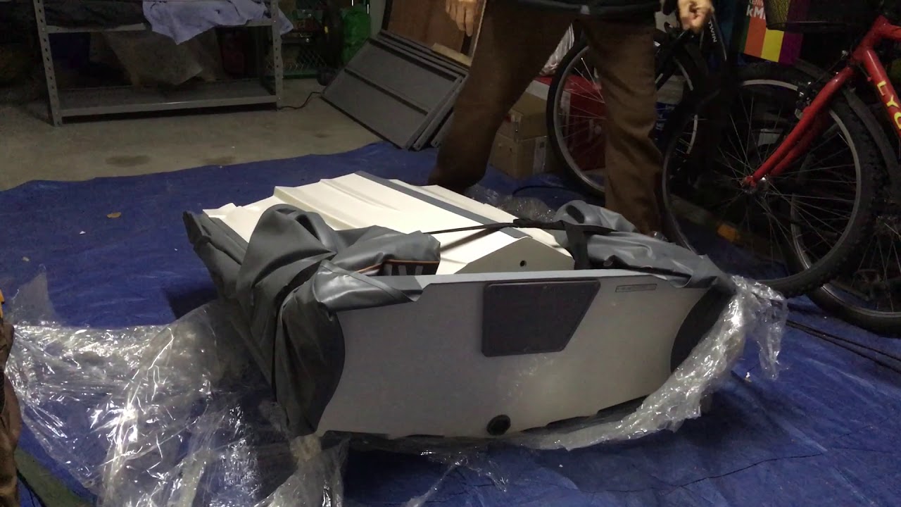 Gommone pieghevole tender F-Rib 360 unboxing 2.