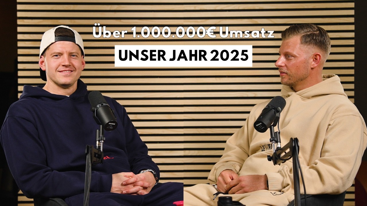 Wir haben über 1.000.000€ Umsatz erreicht | 2025 Recap