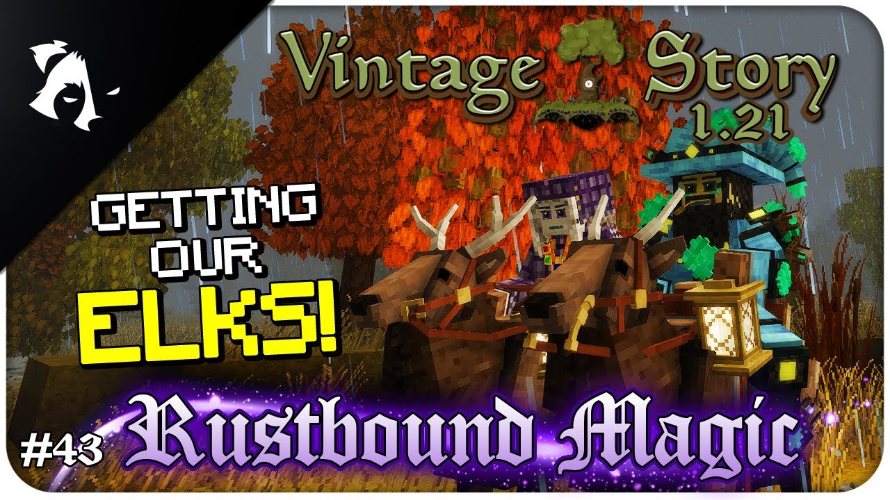 ДОБИВАЕМ НАШИХ ЛОСЕЙ! | Vintage Story 1.21 СЕРИЯ RUSTBOUND, ЭПИЗОД 43