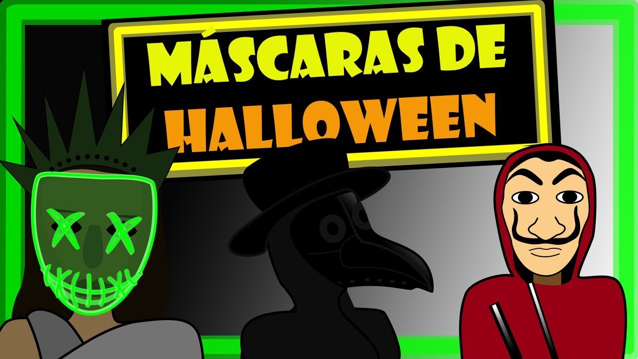🤡Las mejores MASCARAS PARA HALLOWEEN en  2021 🤖👹