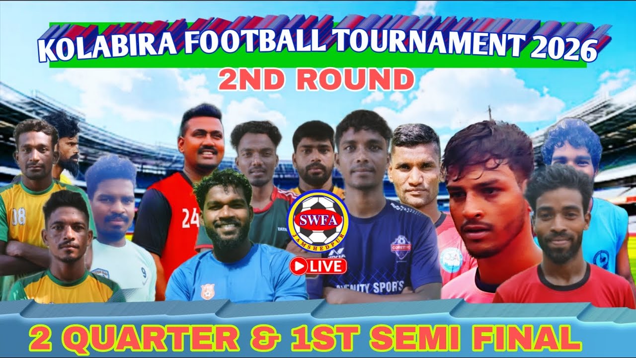 2ND ROUND MATCHES// ATFA KOLABIRA FOOTBALL TOURNAMENT - 2026 //FIRST DAY LIVE