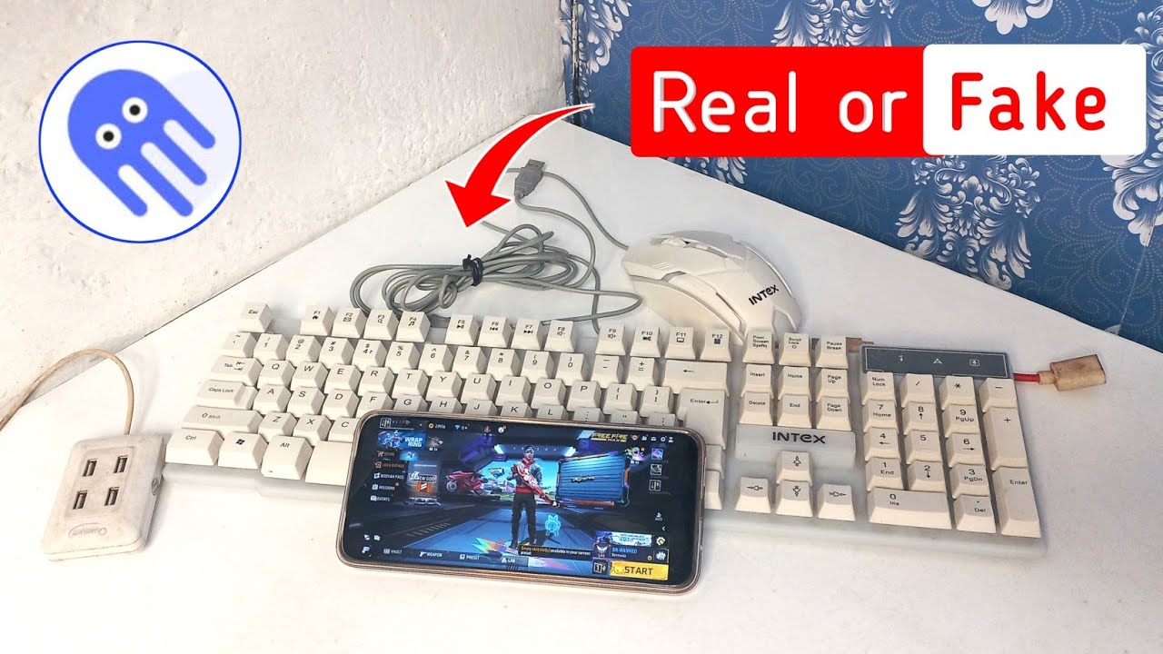2025🫢 Octopus App Se keyboard mouse mobile se free fire Max gameplay - Real or Fake😭
