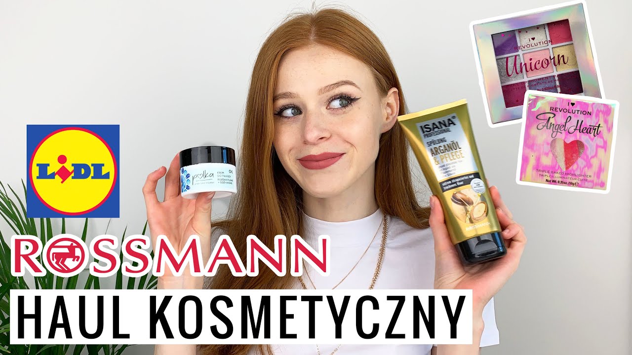 HAUL KOSMETYCZNY Rossmann & Lidl 2020 | Caamam
