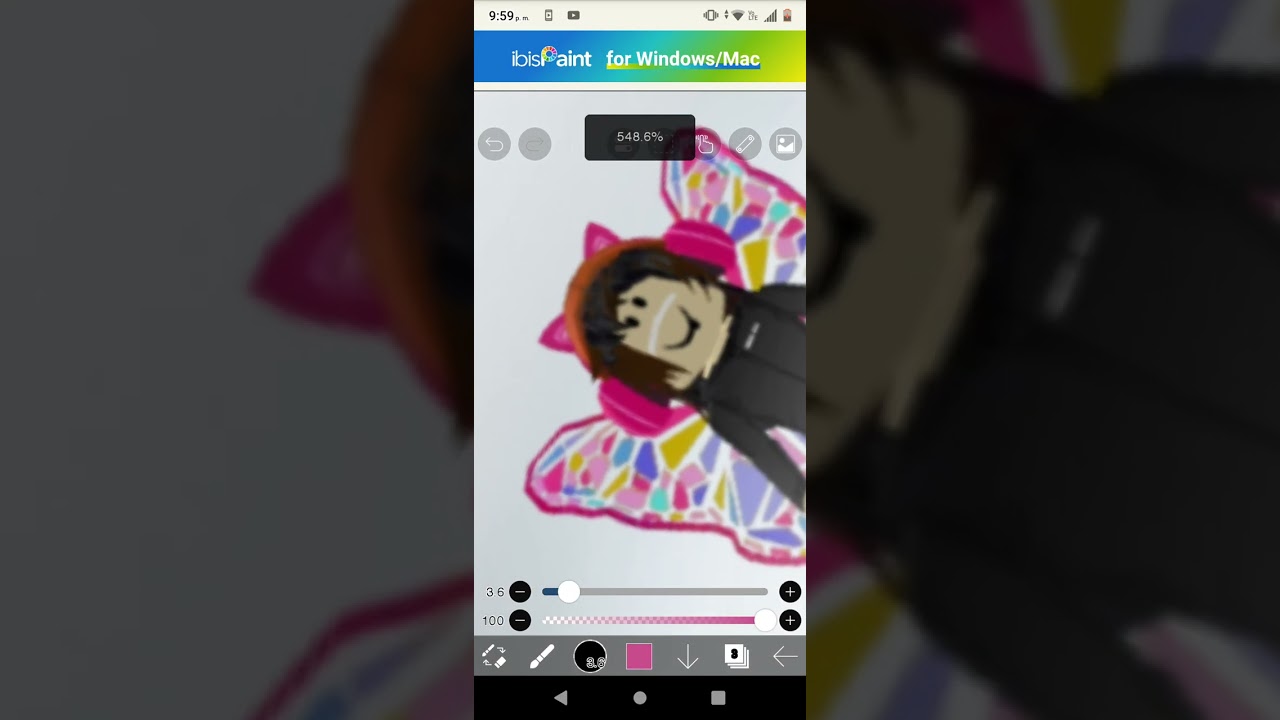 Mi personaje de roblox en diferentes app
