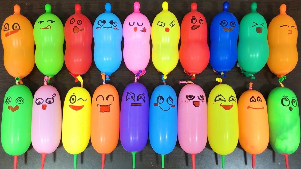 Making CRUNCHY with FUNNY BALLOONS !!!Satisfying Video #93