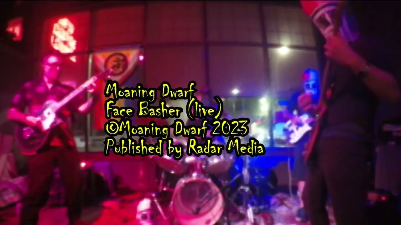 Moaning Dwarf - Face Basher (Live version) Official Video