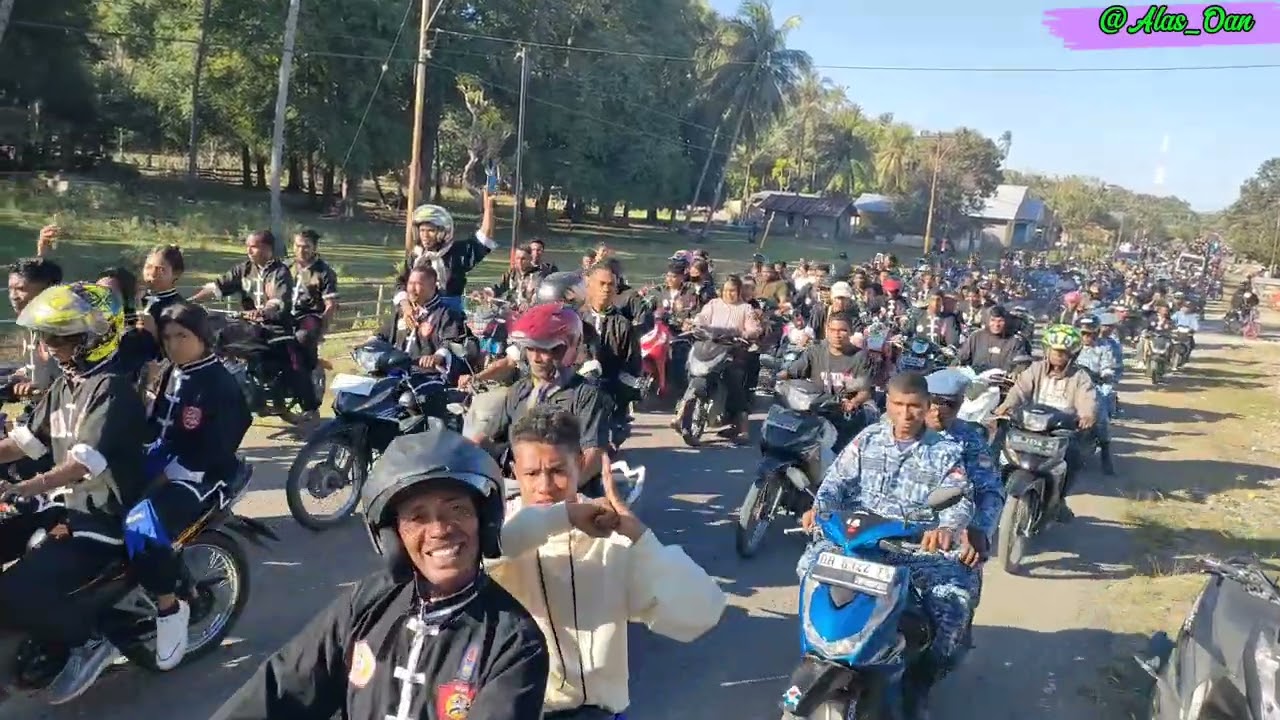 Antar Jenasah Ketua Cabang IKSPI Malaka, Alm. EJIDO AMARAL MANEK, Sip. #ikspi