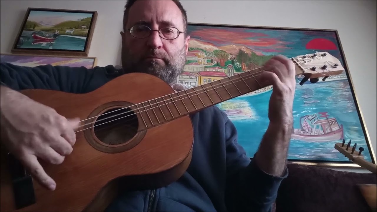 hijos de Vicente Tatay Flamenco vintage Guitar Taranto (guitar vedeo lesson)