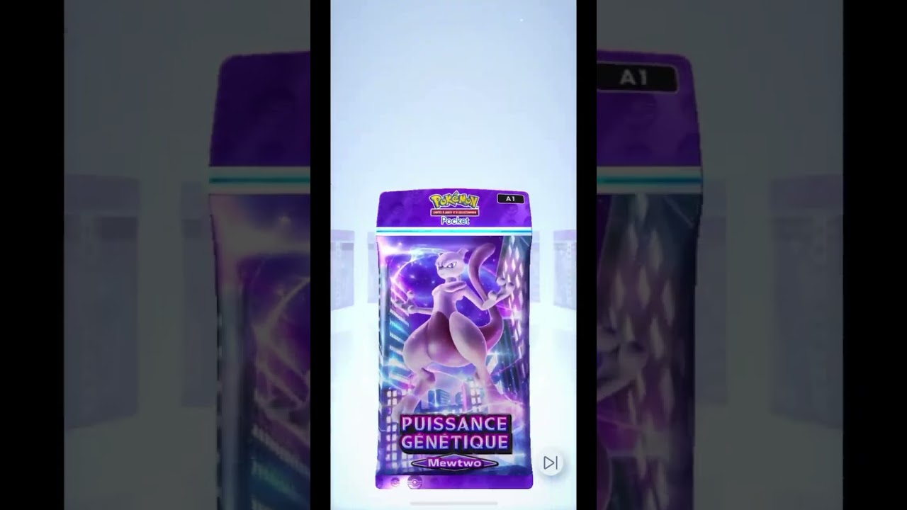 Mewtwo Booster 👽 #opening #pokemon #tgc #trading #youtube #god #mewtwo