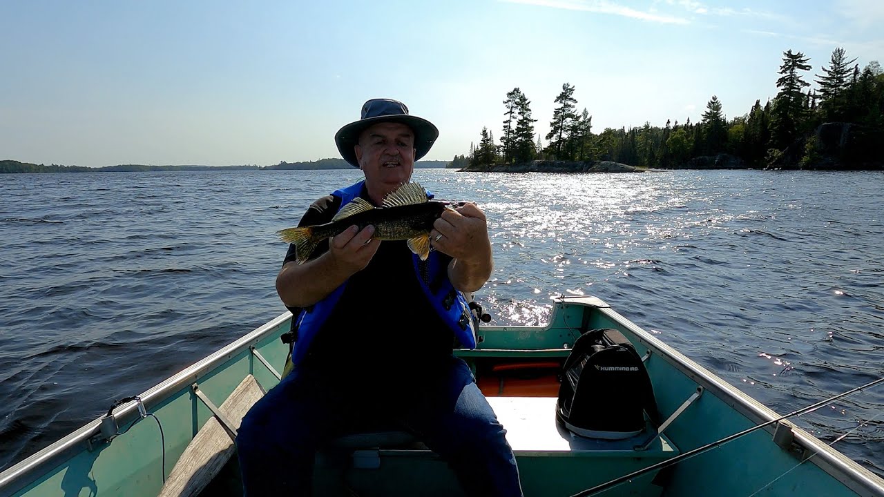 Walleye Fishing Lac Des Mill Lacs  - Sept 1