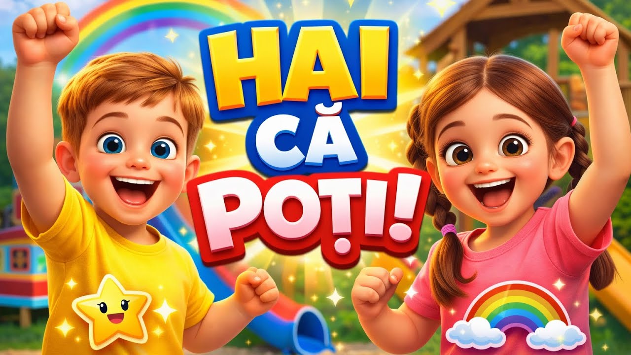 Hai că poți! 💪 Cântec motivațional pentru copii | Mini Land 🌈